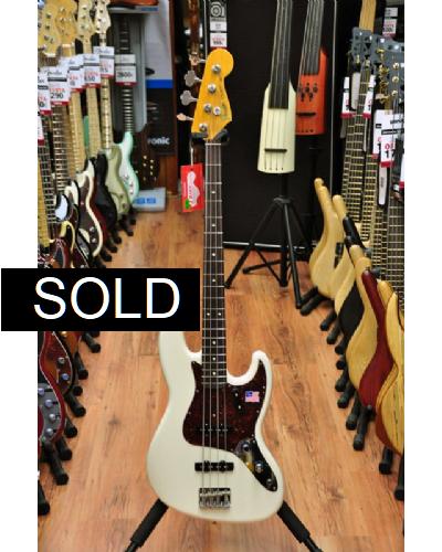 Fender American Vintage 62 Jazz Bass Oympic White